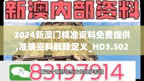 2024新澳門精準(zhǔn)資料免費提供,準(zhǔn)確資料解釋定義_HD3.502