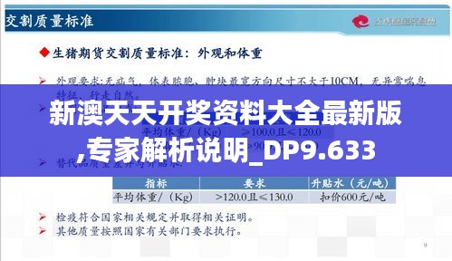 新澳天天開獎(jiǎng)資料大全最新版,專家解析說明_DP9.633