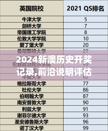 2024新澳歷史開獎記錄,前沿說明評估_BT8.521