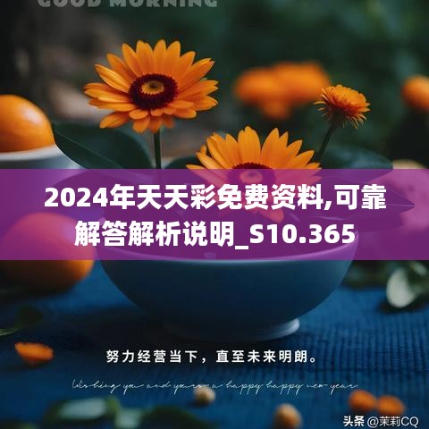 2024年天天彩免費(fèi)資料,可靠解答解析說明_S10.365