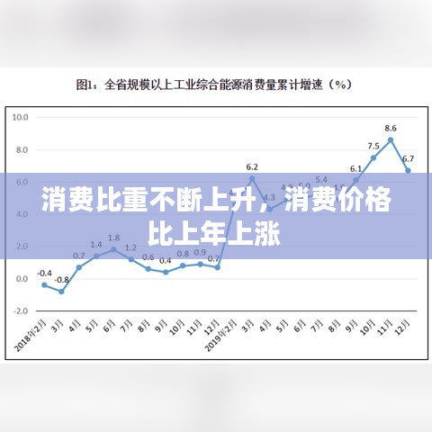 消費比重不斷上升，消費價格比上年上漲 