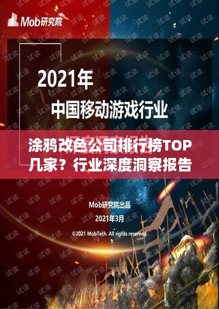 涂鴉改色公司排行榜TOP幾家？行業(yè)深度洞察報(bào)告！