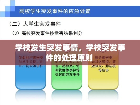 學校發(fā)生突發(fā)事情，學校突發(fā)事件的處理原則 