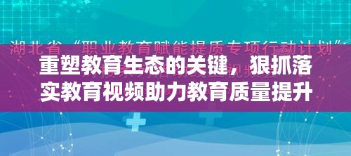 重塑教育生態(tài)的關(guān)鍵，狠抓落實(shí)教育視頻助力教育質(zhì)量提升